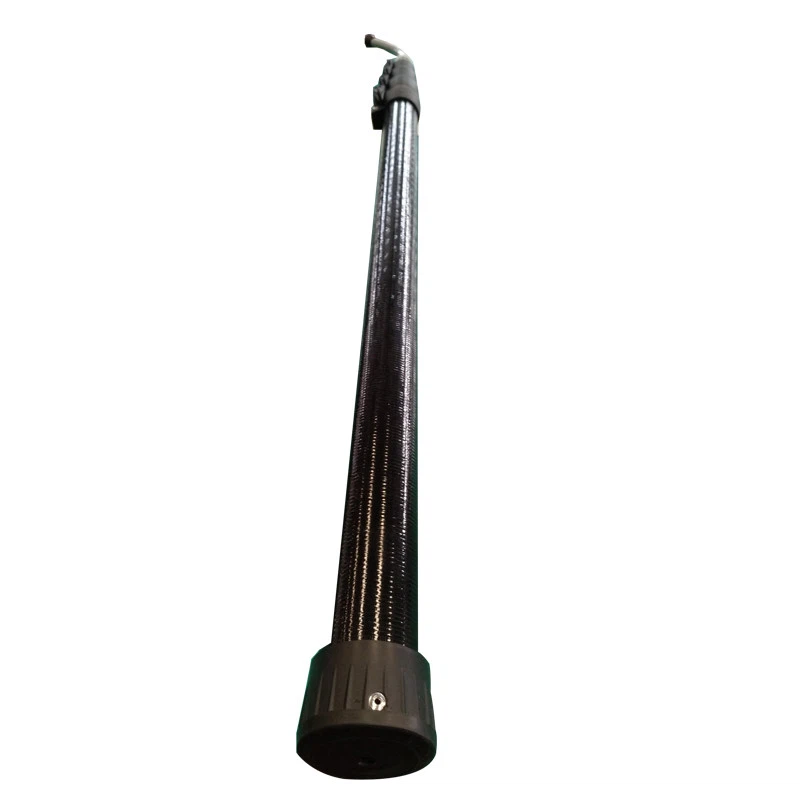 Customized Aluminum Telescopic Pole Black Flip Lock Telescopic Tube