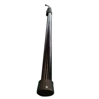 Customized Aluminum Telescopic Pole Black Flip Lock Telescopic Tube